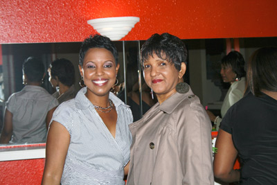 Tora and Her Mom Representing at the AKA Network Soiree