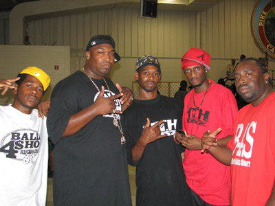 The HTH Boyz representing at the Class of `08 Party