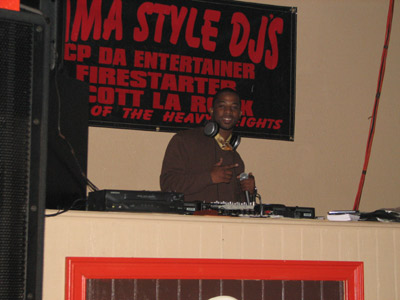 Tony B. representing "Paper Chasers"