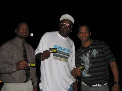 Diamond D doing that thang with Mackroyce and Tony B