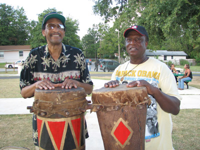 African Drummers supporting Red White and You