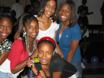 Friends of Tina show love to AfroDothan.com at the Party
