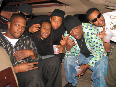 Getting out the Limo you know how we do
