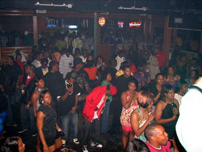 Club was packed from front to back