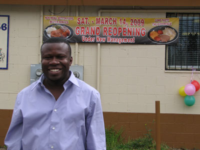 Mr. Nixon at the Grand Reopening of Bread House Restaurant in Dothan, AL