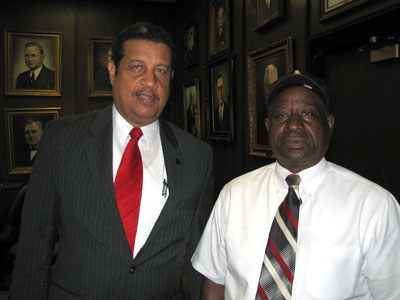 Machroyce Corbitt, Sr. asking Larry Matthews the real questions