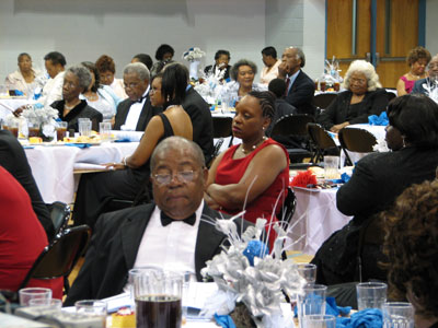 Over 300 people attended the event