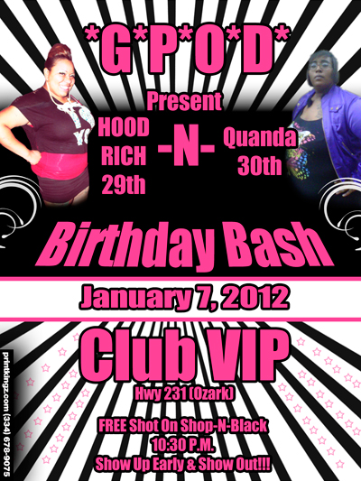 Seafood Sunday January 8th at Club VIP