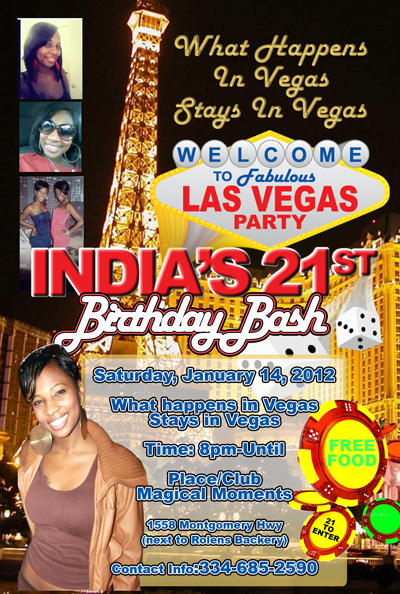India 21st Birthday Bash at Magical Moments