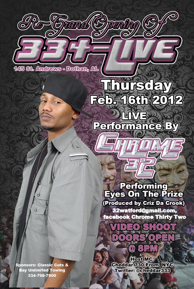 334 Live Chrome 32