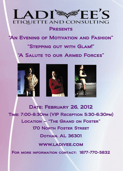LadiVee Fashion Show February 26, 2012