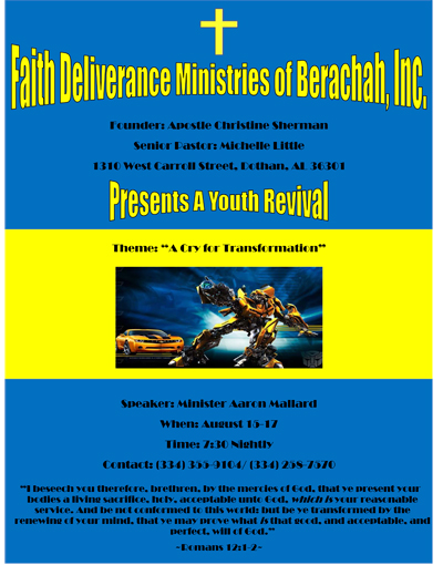 Youth Revival for Faith Deliverance