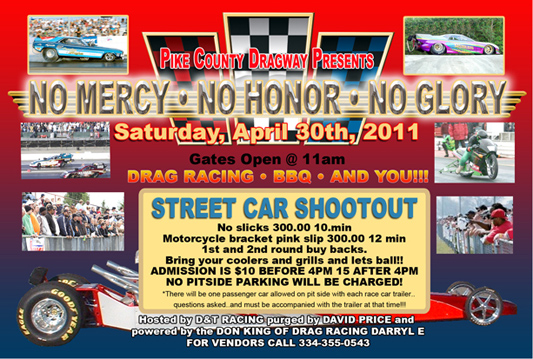 NO MERCY DRAG RACE with Darryl E.