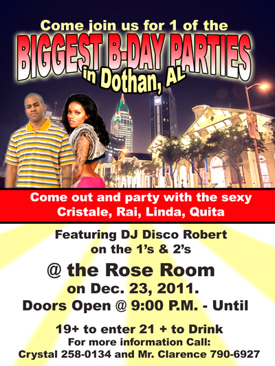 Big Birthday Bash at the Rose Room