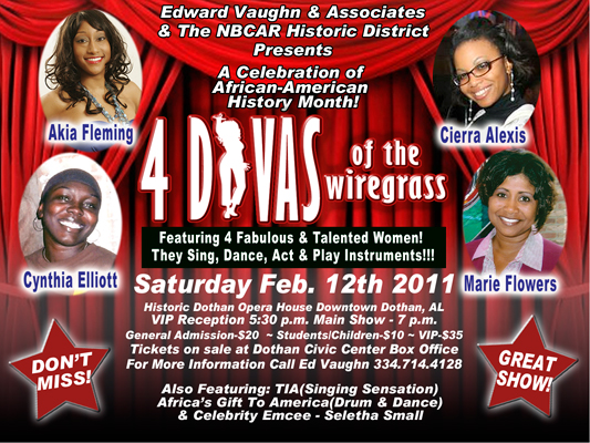 4 Divas Celebration at the Dothan Oprah House