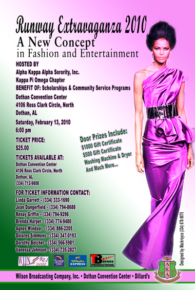 AKA Fashion Show in Dothan Alabama