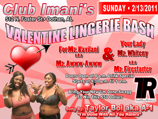 Club Imani Valentine Lingerie Bash