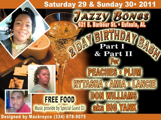 2 Day Birthday Bash