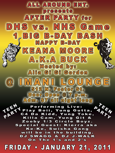 NHS and DHS After Party at club Imani