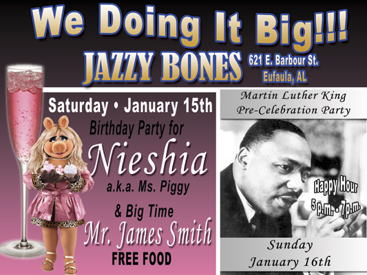 Jazzy Bones Doing It Big Weekend