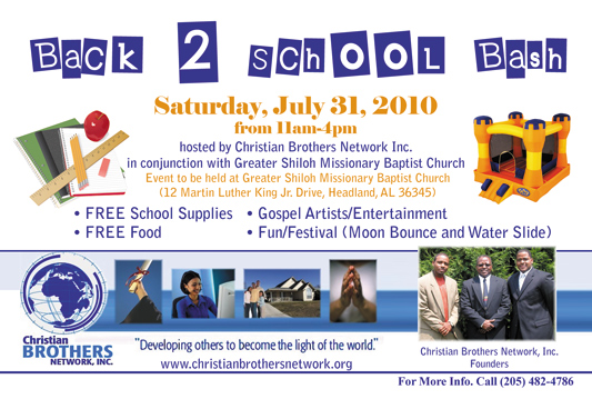 Back 2 School Event