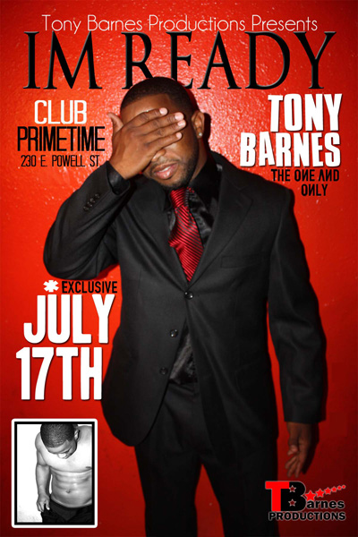 Tony Barnes at Club Primetime