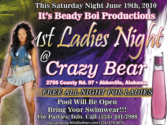 First Ladies Night at Club Crazy Bear