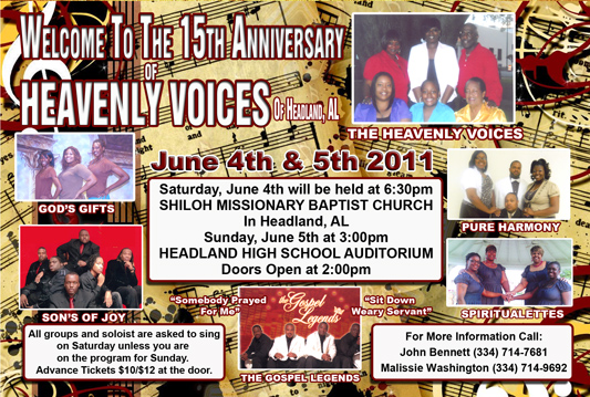 Heavenly Voices 15th Anniversary