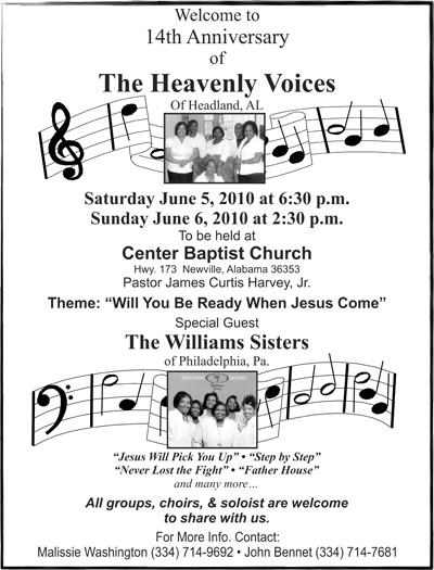 The Heavenly Voices 14th Anniversary