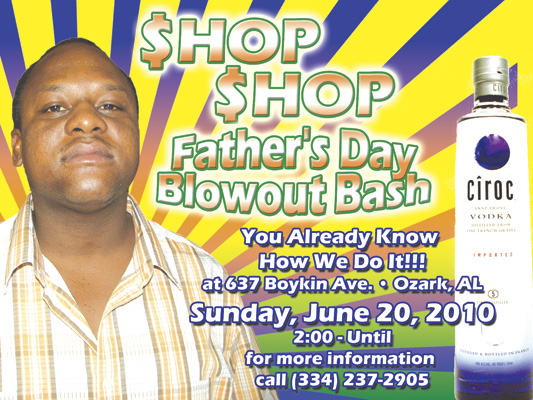 Shop Shop Father's Day Blowout Bash