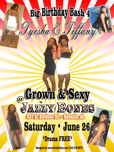 Tiffany and Tyesha Birthday Bash