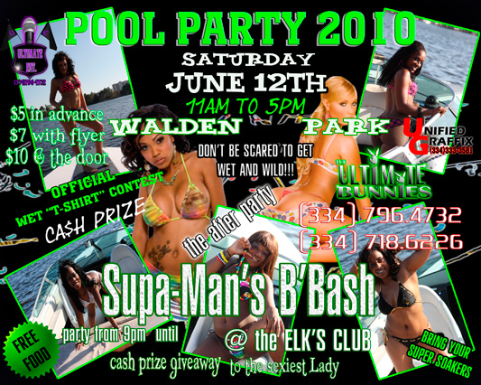 Pool Party and Birthday Bash for Superman