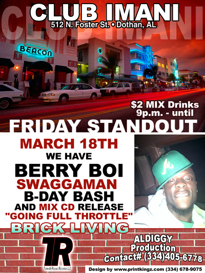 Club Imani Berry Boi and Swaggaman