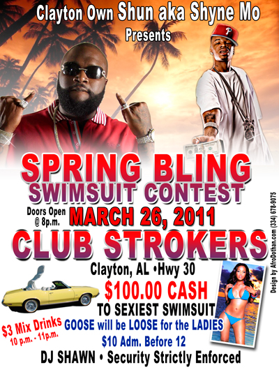 Spring Bling Club Strokers
