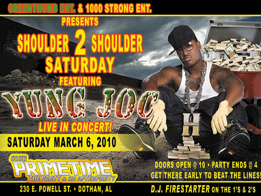 Yung Joc at Club Primetime
