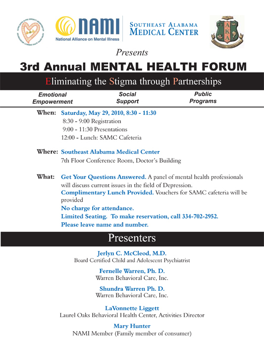 3rd Annual AKA Health Screening