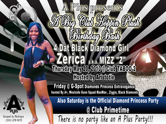 Black Diamond Party for Zerica