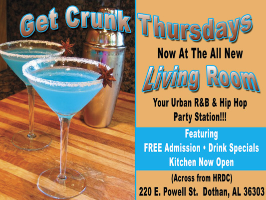 Get Crunk Thursday's at the All New Living Room