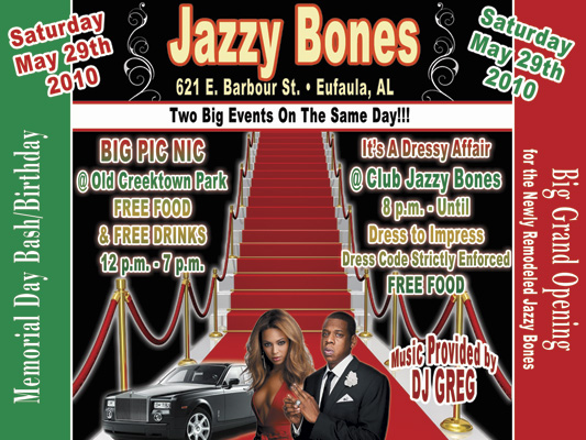 Grand Opening at Jazzy Bones