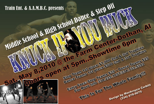 Step Show Knuck If You Buck Dance and Step Contest
