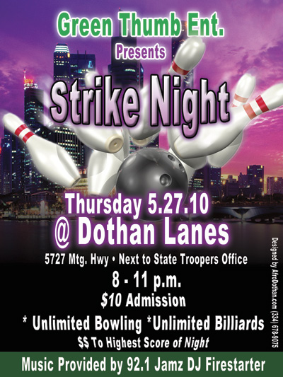 Strike Night at Dothan Lanes