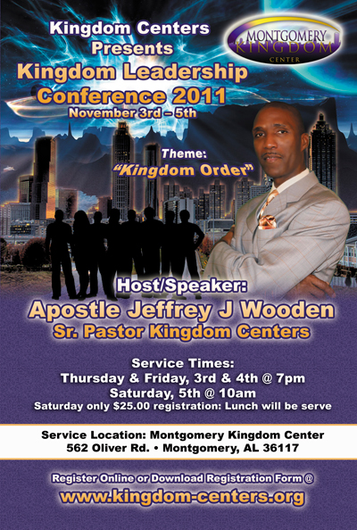 Kingdom Centers Presents Kingdom Leadership Conference 2011