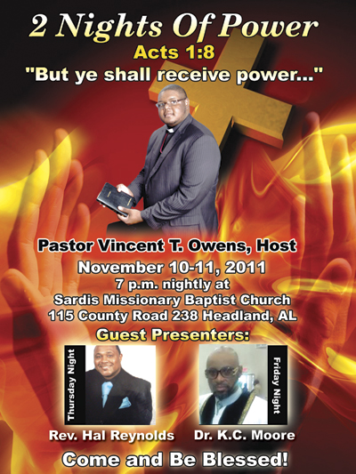 Vincent Owens 2 Nights of Power
